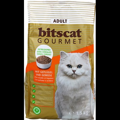 Katzenfutter Gourmet bitscat 1,5 kg